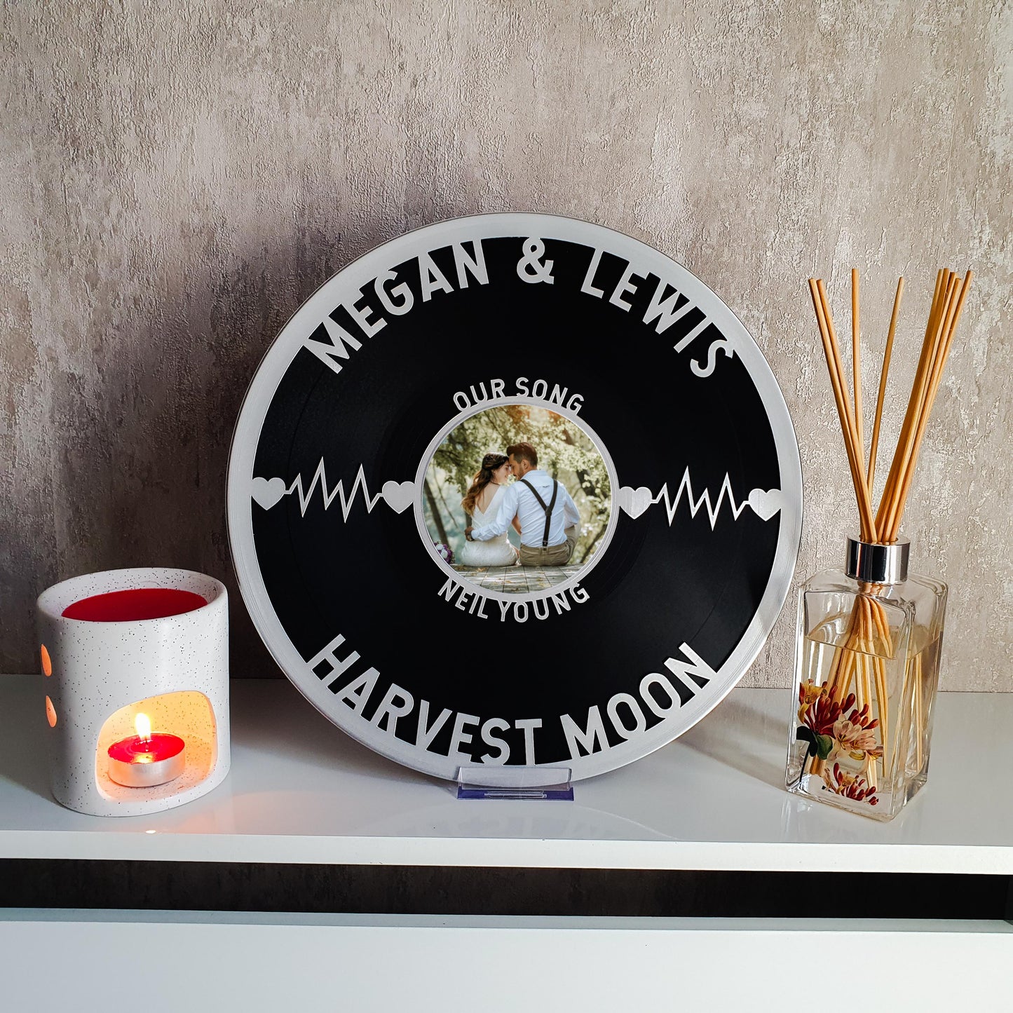 Personalised wedding song Vinyl Record – Celebrate Your Special Song, Perfect Wedding or Anniversary Gift