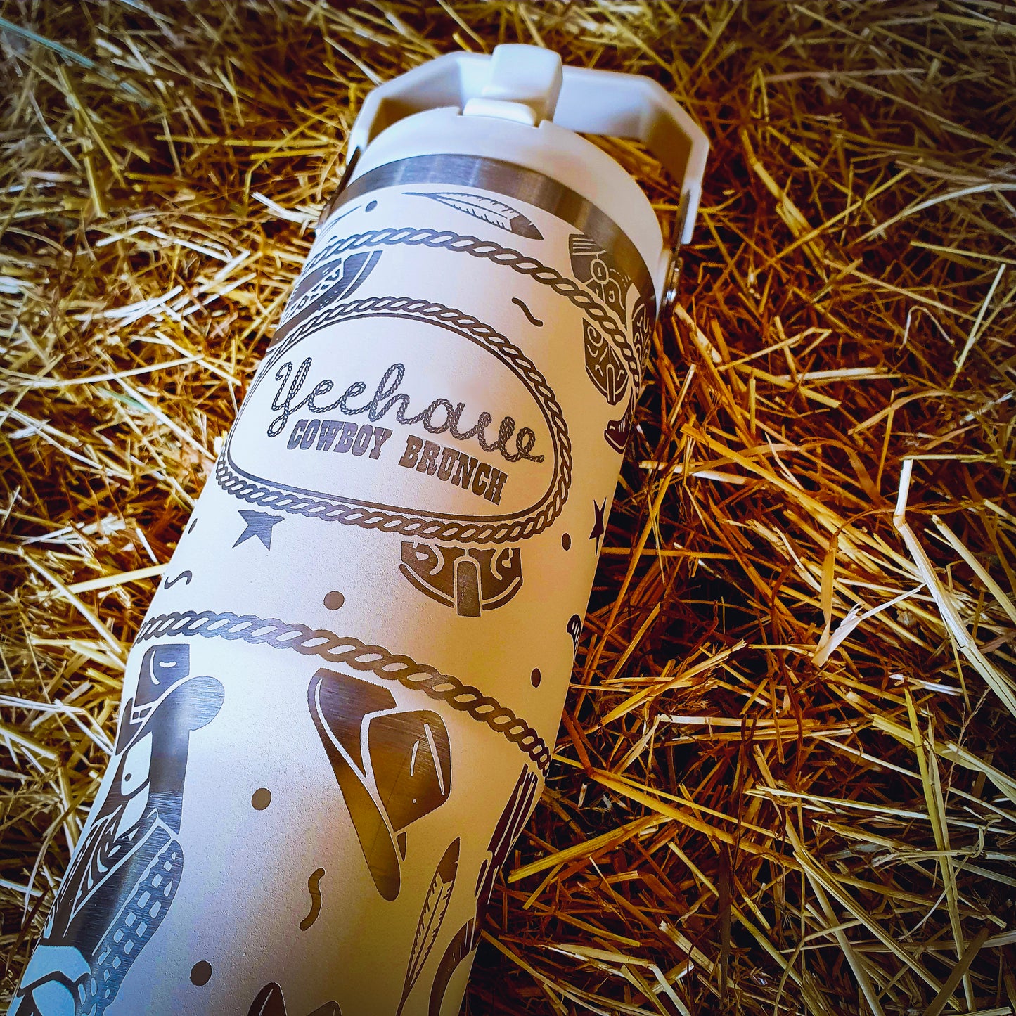 Yeehaw Cowboy Brunch Tumbler