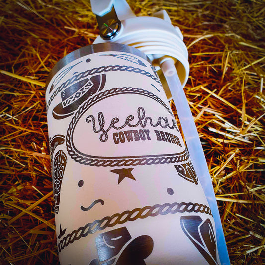 Yeehaw Cowboy Brunch Tumbler