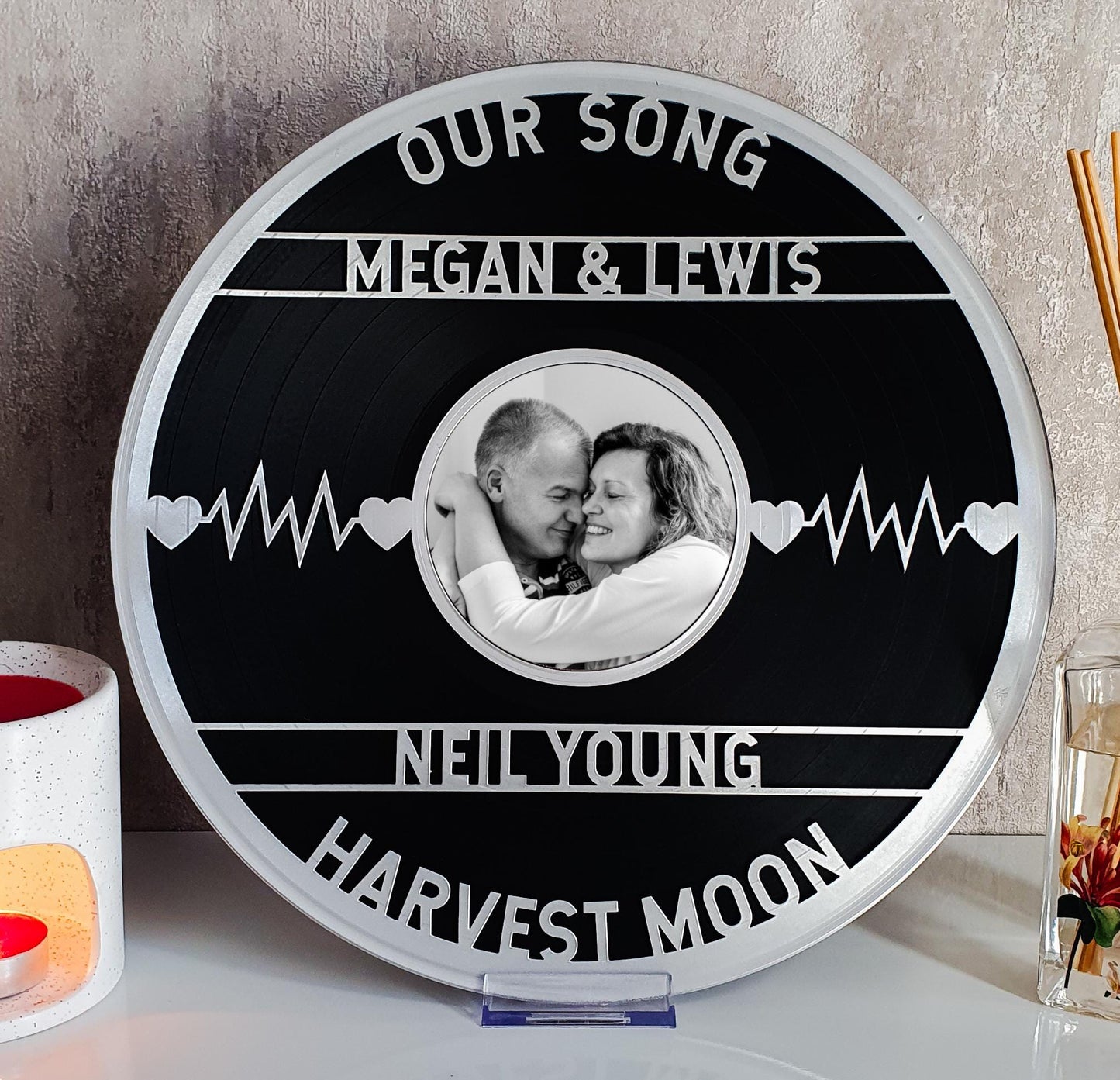 Personalised Wedding song Vinyl Record – Celebrate Your Special Song, Perfect Wedding or Anniversary Gift