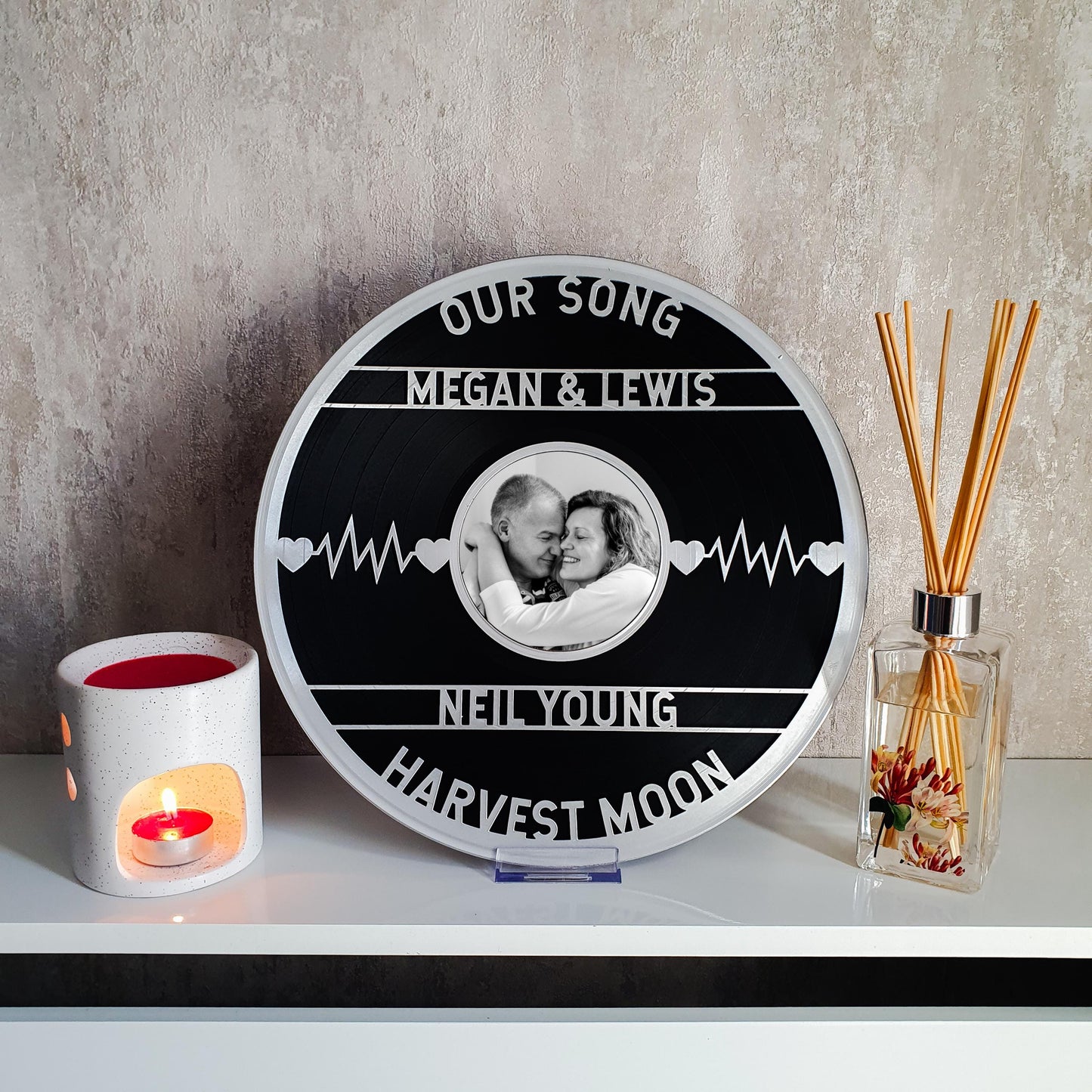 Personalised Wedding song Vinyl Record – Celebrate Your Special Song, Perfect Wedding or Anniversary Gift