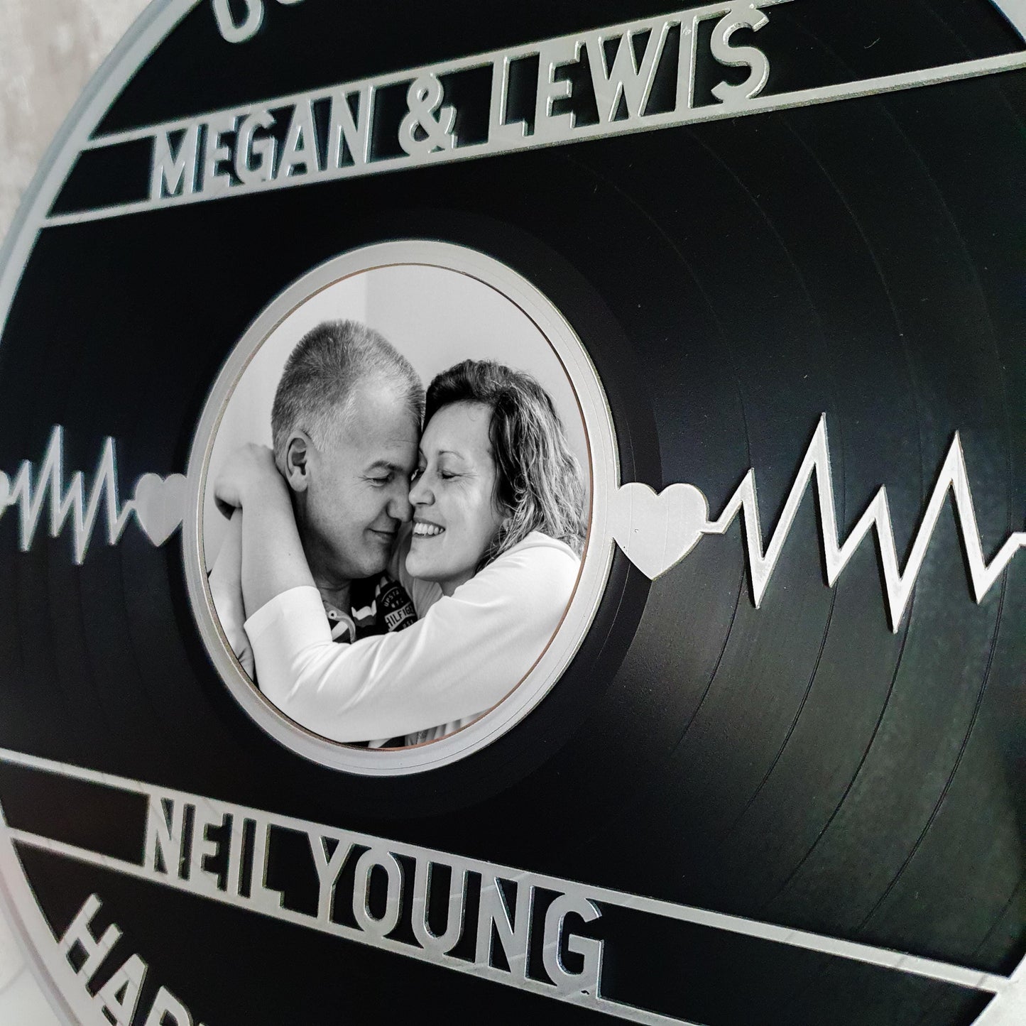 Personalised Wedding song Vinyl Record – Celebrate Your Special Song, Perfect Wedding or Anniversary Gift