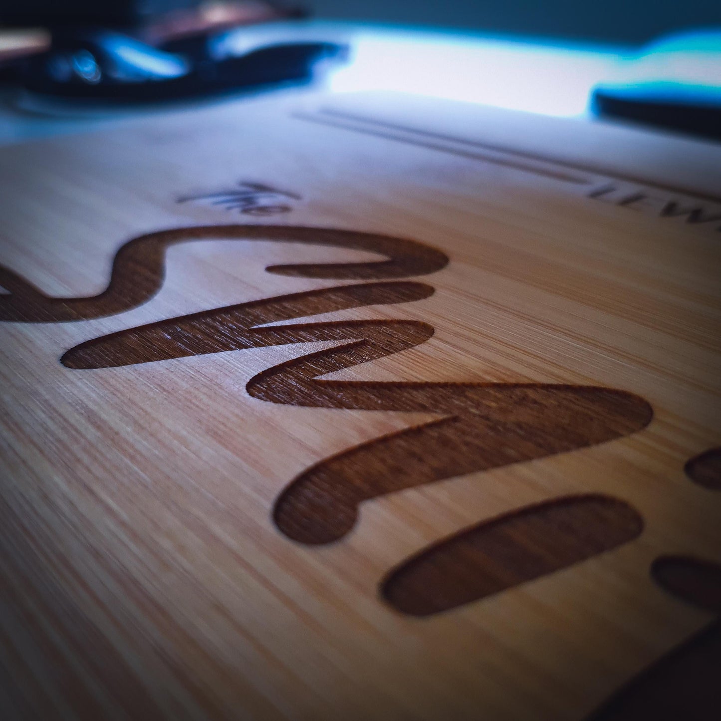 Personalised Bamboo Chopping Board – Custom Couples Gift with Names, Surname & Special Date – For Weddings, Anniversaries or Housewarmings